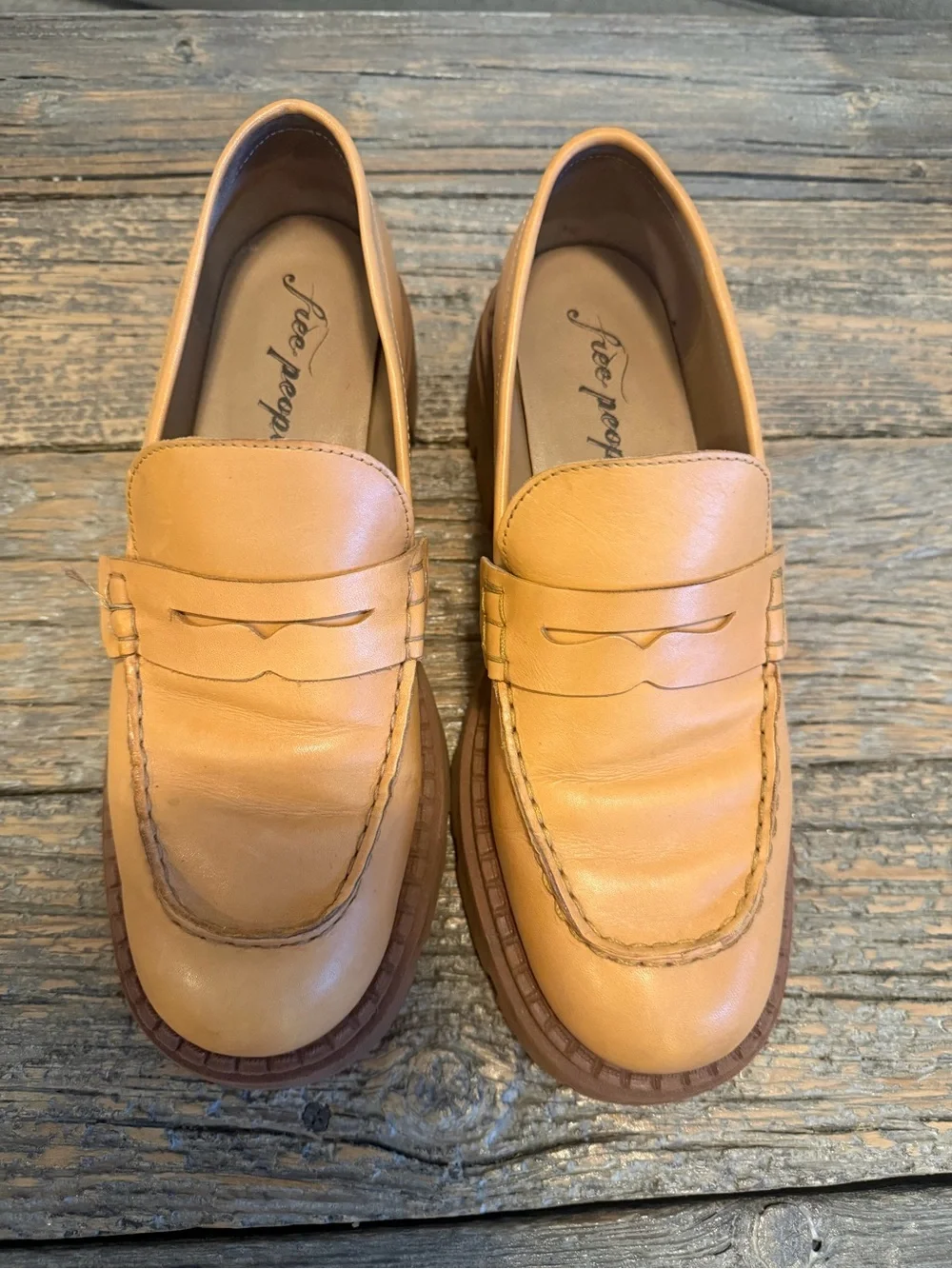 Free People Chunky Loafers -Sz 40